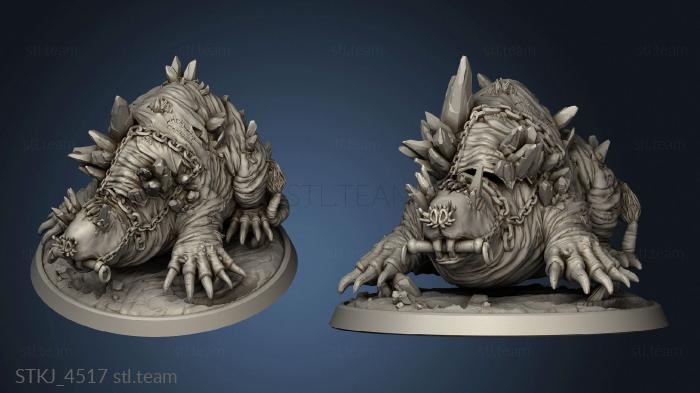 3D model Kragudur Clan Giant Mole (STL)