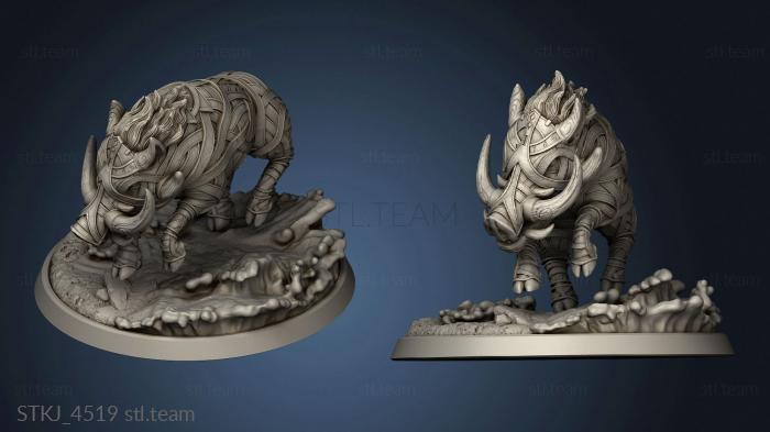 3D model Wotangar Clan Warthog (STL)