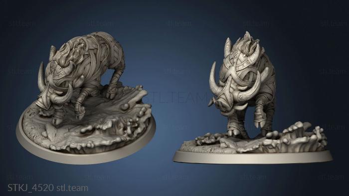 3D model Wotangar Clan Warthog (STL)