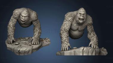 3D model Jungle Hector Moran HEC ted Gorilla with (STL)