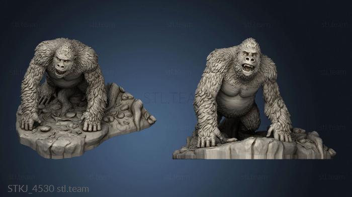 3D model Jungle Hector Moran HEC ted Gorilla (STL)