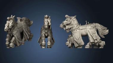 3D model Knights Virtue Virtue Horses Horse (STL)