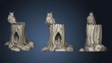 3D model Terrain Stump Lantern (STL)