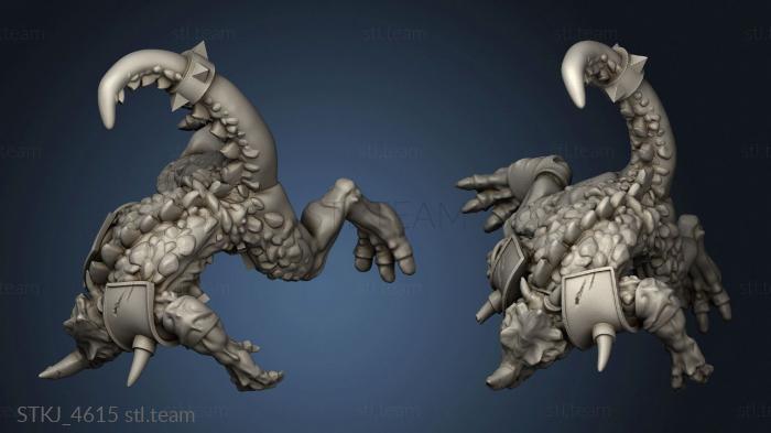 3D model Lizard Man Saurian Team (STL)