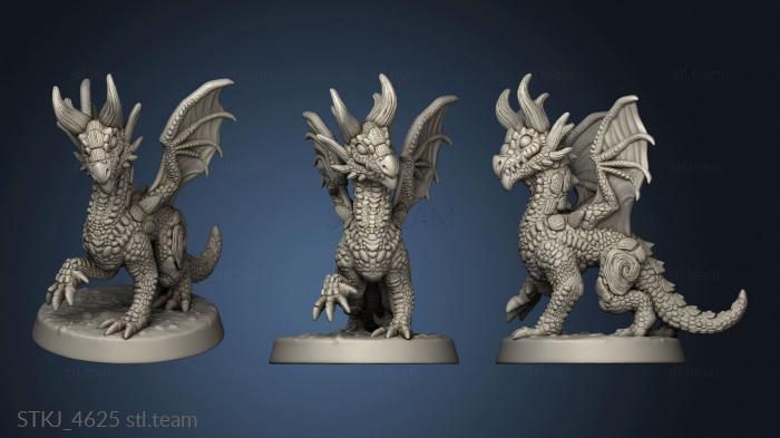 3D model Lost Dragon Wyrmlings From Wyrmling (STL)