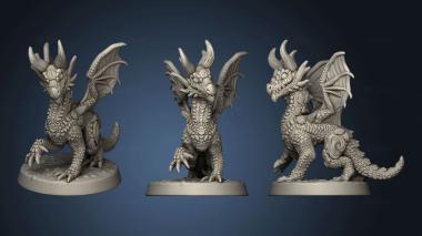 3D model Lost Dragon Wyrmlings Wyrmling (STL)