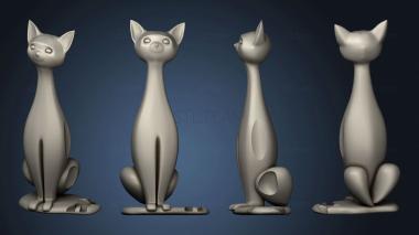 3D model LOVE Chat cat (STL)