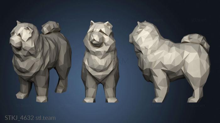 3D model Low Chow (STL)