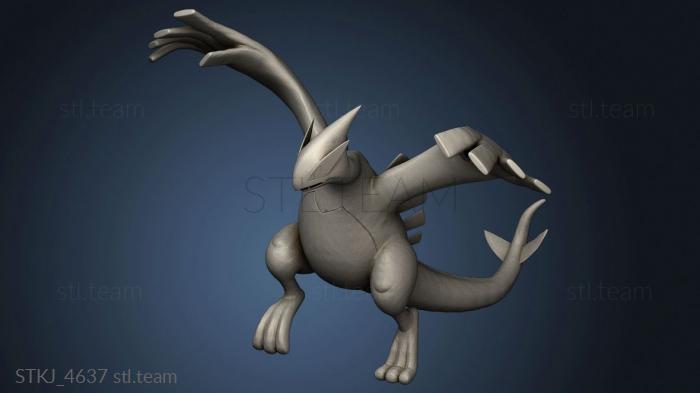 3D model Lugia Pose (STL)