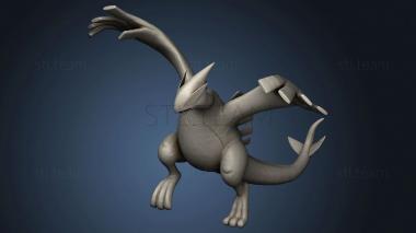 3D model Lugia Pose (STL)