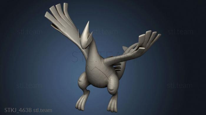 3D model Lugia Pose (STL)