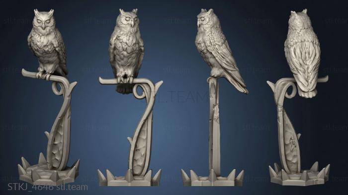 3D model Mad Mage Experiments ects Owl (STL)