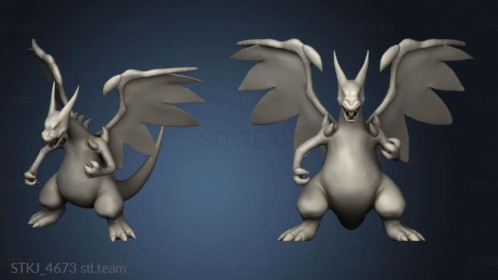 3D model MEGA Charizard (STL)