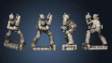 3D model Michelangelo (STL)