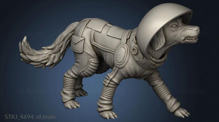 3D model Terrain Cosmo Goodest Boy cs cosmo space dog (STL)