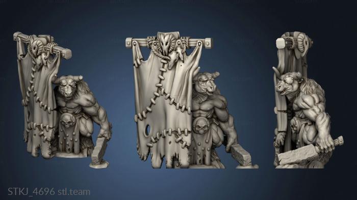 3D model Minotaurs Bullgors (STL)