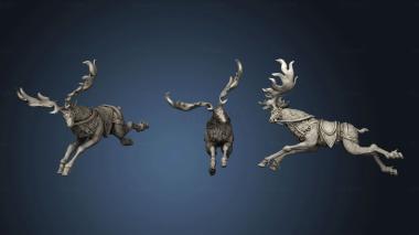 3D model Cavalry Elk land (STL)