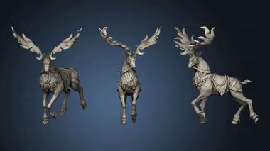 3D model Cavalry Elk lookdown (STL)