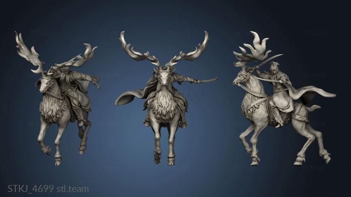 3D model Cavalry elk lookup (STL)