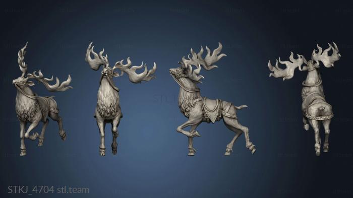 3D model Cavalry Elk lookup (STL)