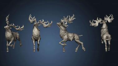 3D model Cavalry Elk lookup (STL)