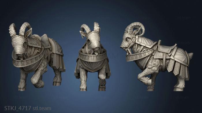 3D model mounts mountain goat heavied (STL)