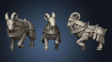 3D model mounts mountain goat heavied (STL)