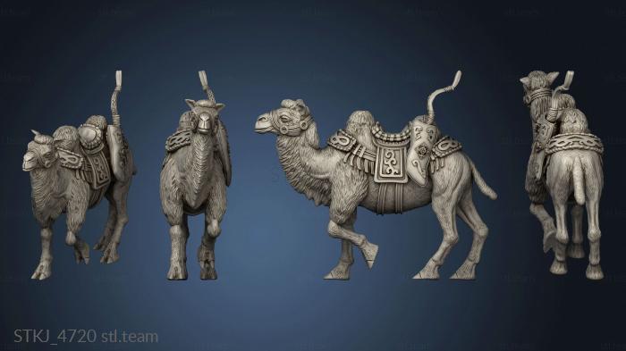 3D model Cavalry Camel Mount (STL)