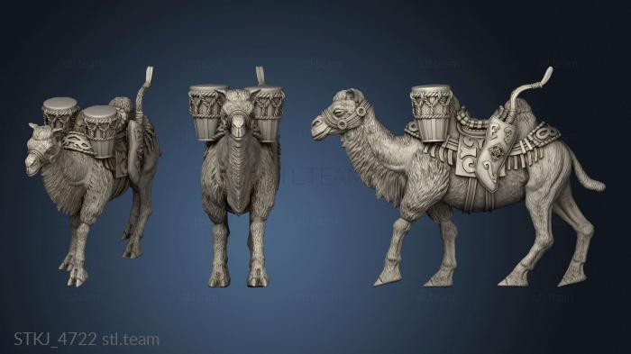 3D model Cavalry Camel Mount (STL)