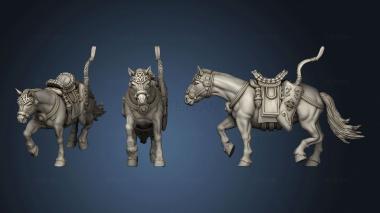 3D model Cavalry Horse Mount (STL)