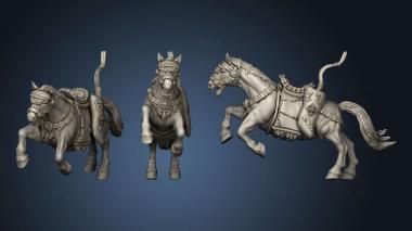 3D model Cavalry Horse Mount (STL)