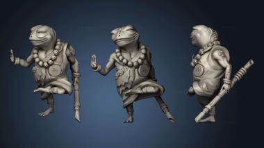 3D model characters Monk (STL)