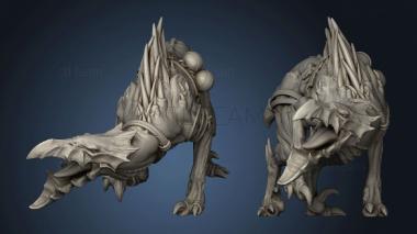 3D model monster hound (STL)