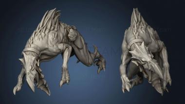 3D model monster hound (STL)