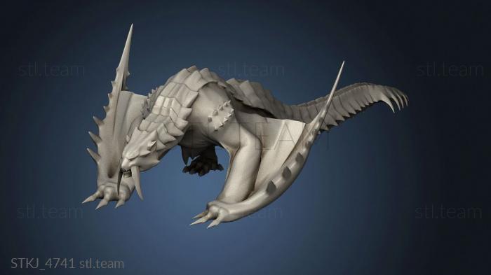 3D model Monster barioth (STL)