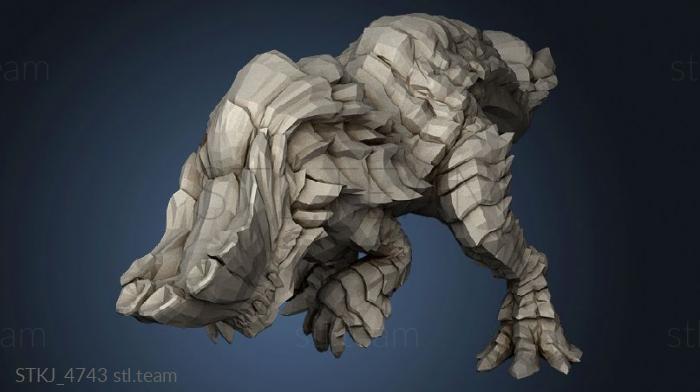 3D model Monster Barroth (STL)