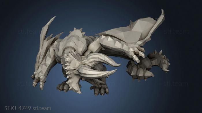 3D model Monster Diablos Corrected for (STL)