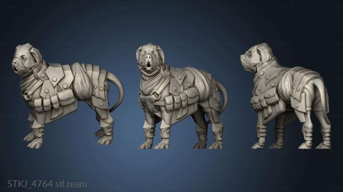 3D model Monster Mini JAN Armored War Dog (STL)