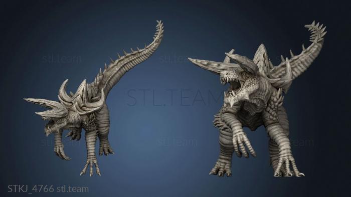 3D model Monster Rampage Tarrasque Colossal (STL)