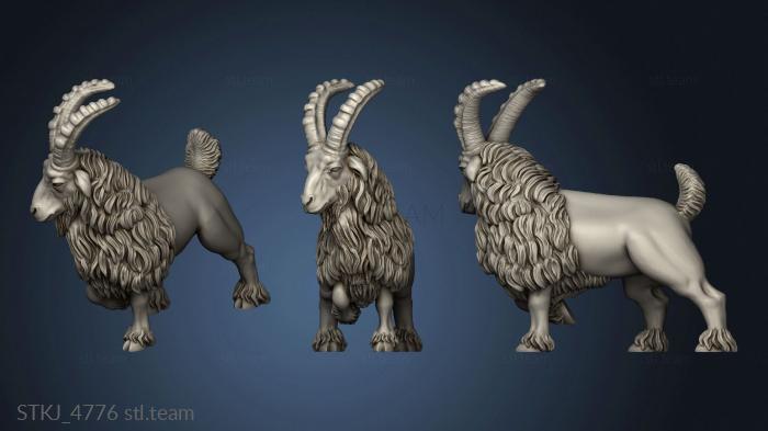 3D model More Dwarf Goat Riders (STL)