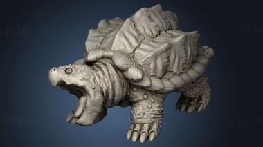 3D model More Snapping Turtle (STL)