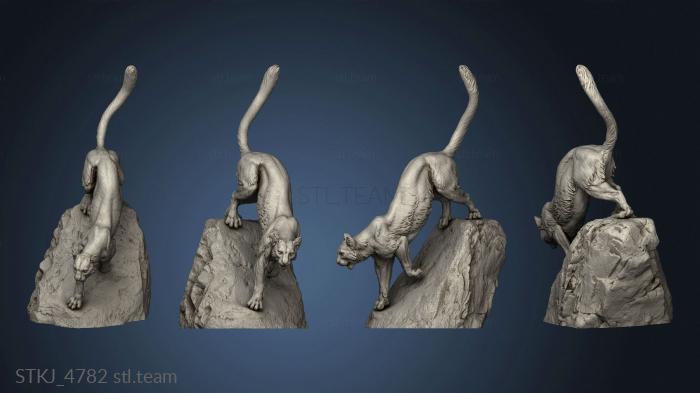 3D модель Горный лев (STL)