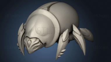 3D model Scatter Terrain Beetle (STL)