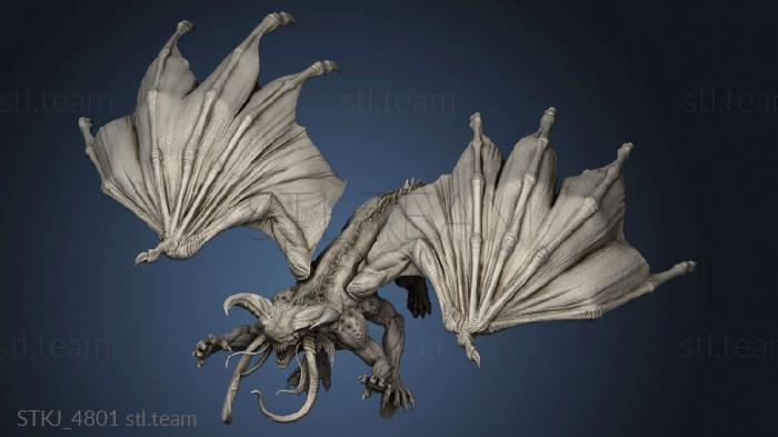 3D model Murk Stalker Dragon (STL)