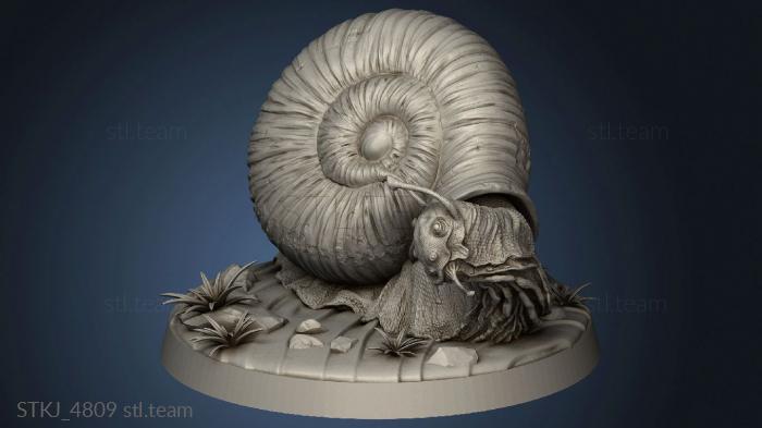 3D model Small Snail (STL)