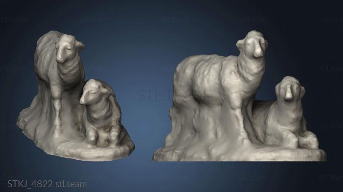 3D model Nativities sheep (STL)