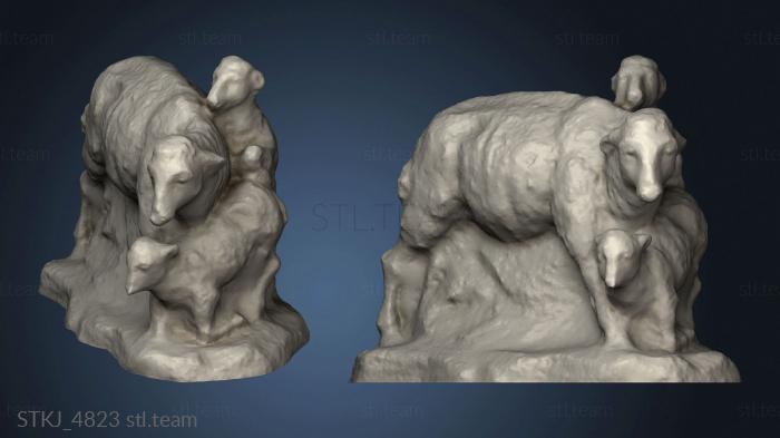 3D model Nativities sheep (STL)