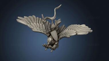 3D model eagle hero (STL)