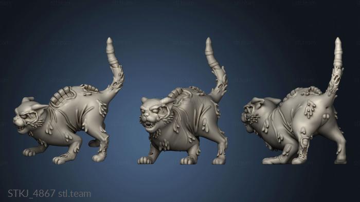 3D model Orc King Cat (STL)