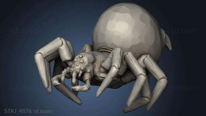 3D model Orc King Spiders Spider (STL)